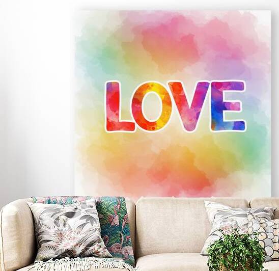 The Colors of Love by Roz art