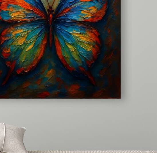Impasto Butterfly Reproduction