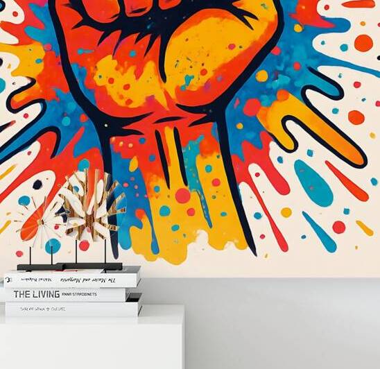 Pop Art Power by Roz art