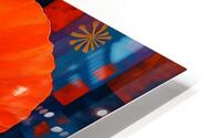 Poppy Mosaic HD Metal print