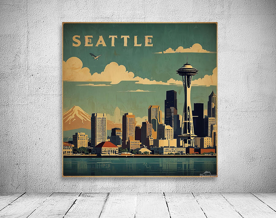 Emerald City Vista Wall Preview