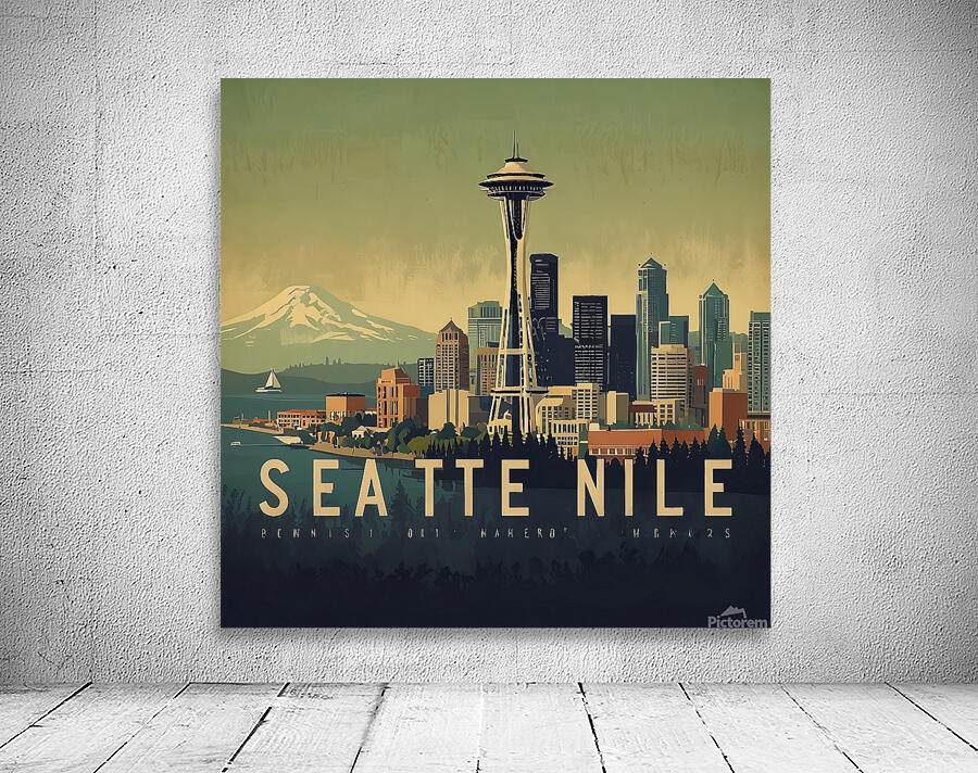 Seattle Sky View Wall Preview