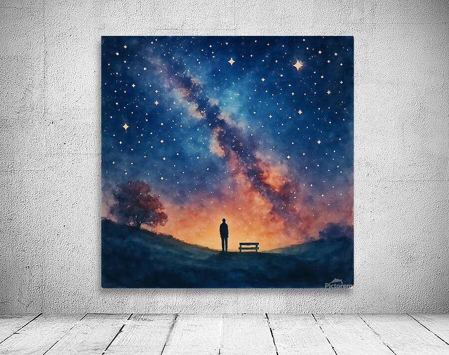 Celestial Contemplation Wall Preview