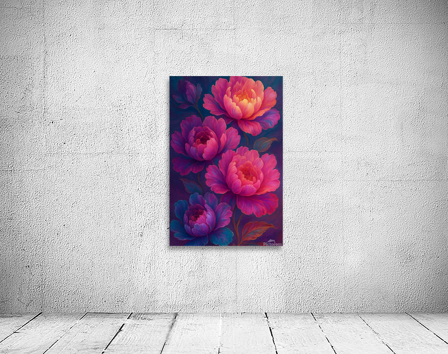 Midnight Bloom Wall Preview