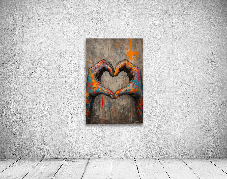 Created with Love Wall Preview