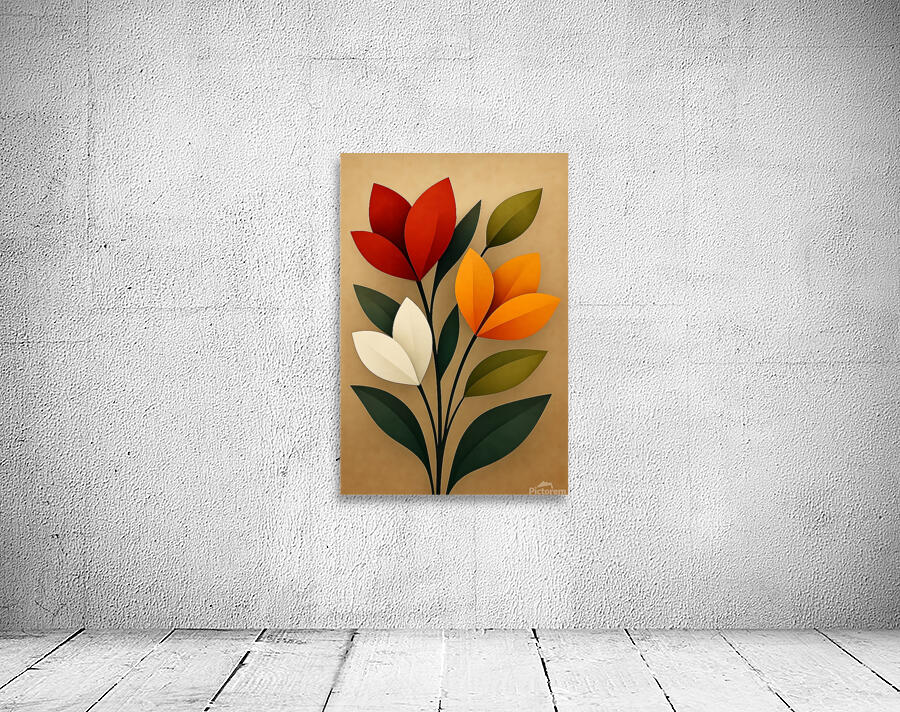 Geometric Garden Wall Preview