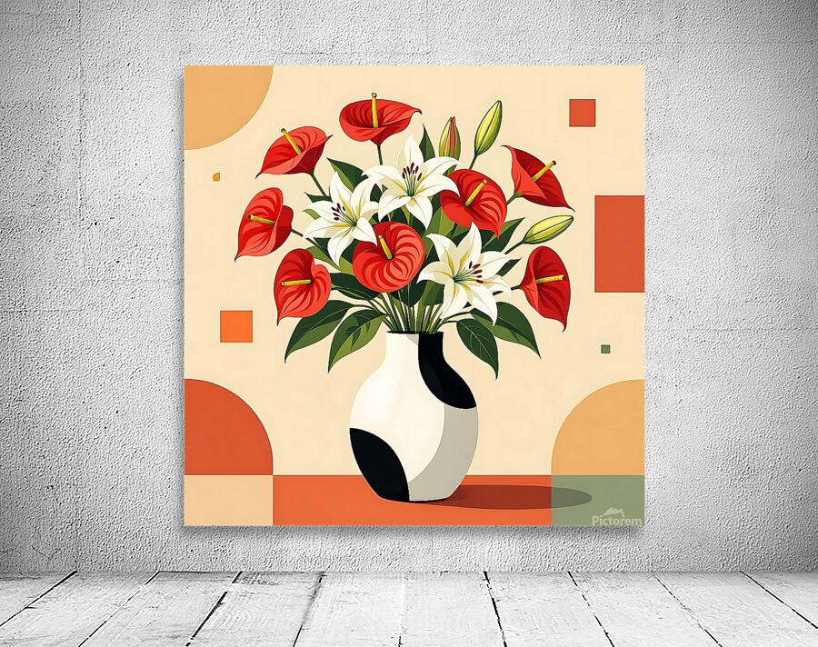 Geometric Garden Wall Preview