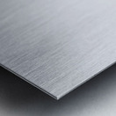 Minimalist Bird gris Metal print