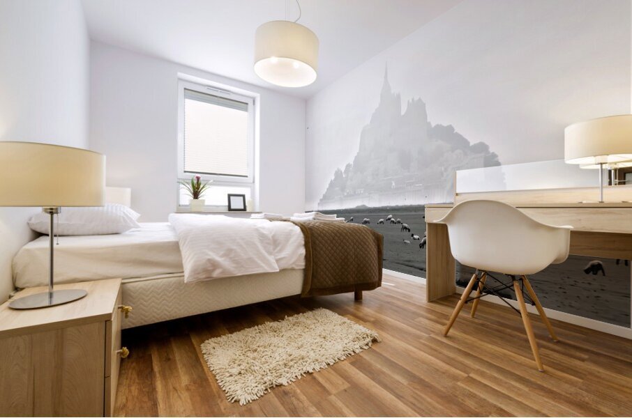 Mont Saint Michel France Mural print