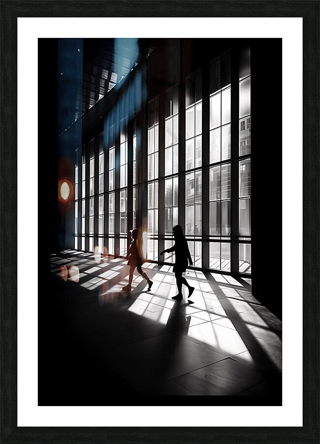 BW 3 Picture Frame print