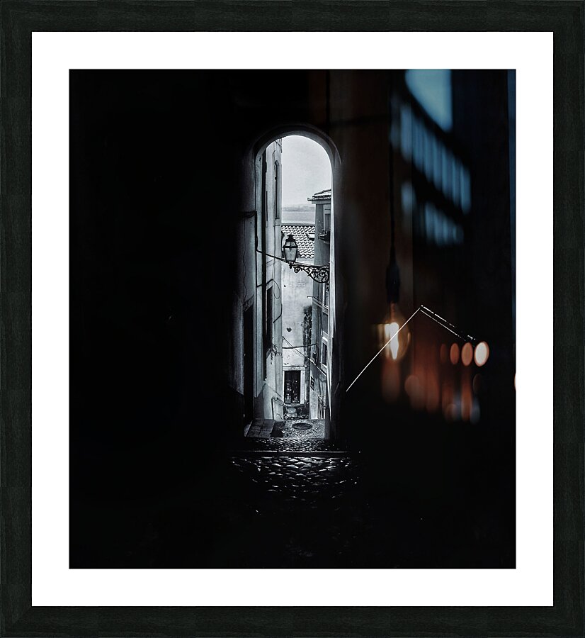 BW 7 Picture Frame print