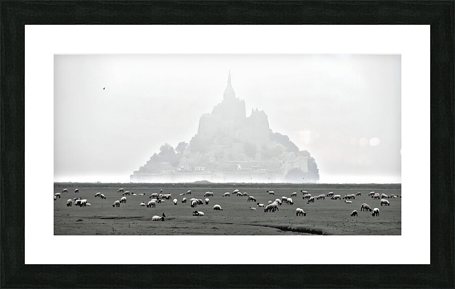 Mont Saint Michel France Picture Frame print