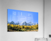 Golden Valley Acrylic Print