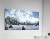 Mountain World Acrylic Print