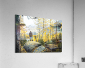 Lost in yellow Acrylic Print