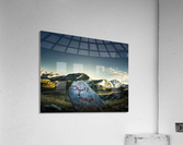 Rock on trail Acrylic Print