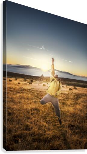 Behind the adventure  Canvas Print