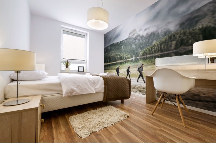Morning start Mural print