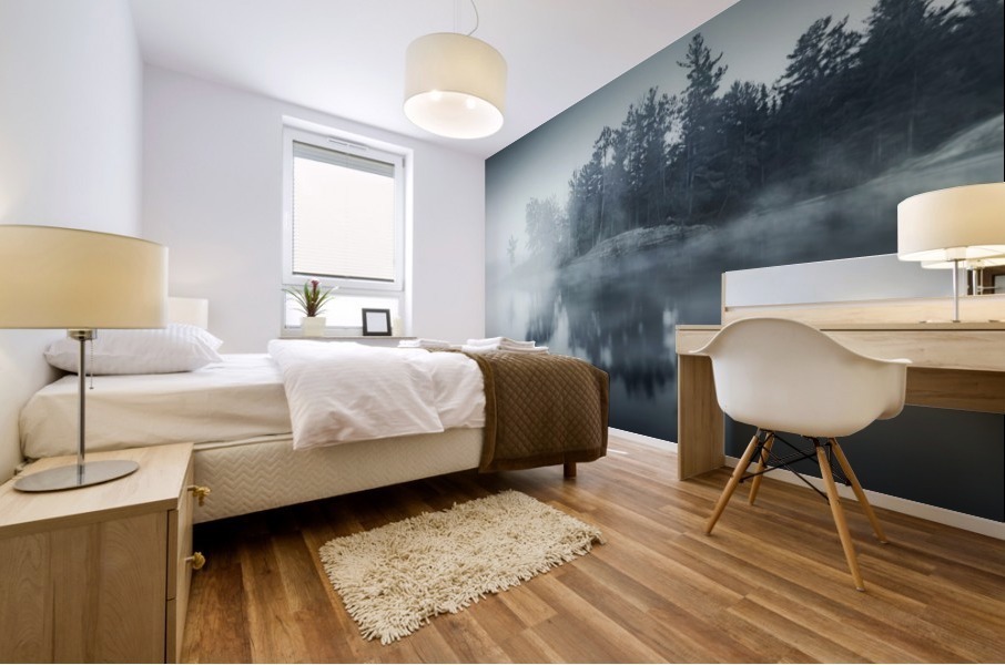 Dark island Mural print