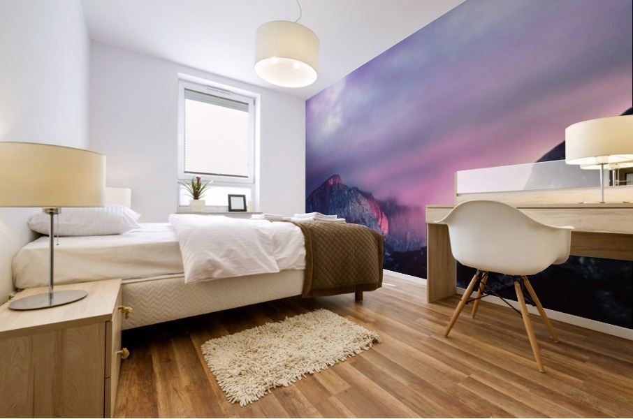 Earth's fire Mural print