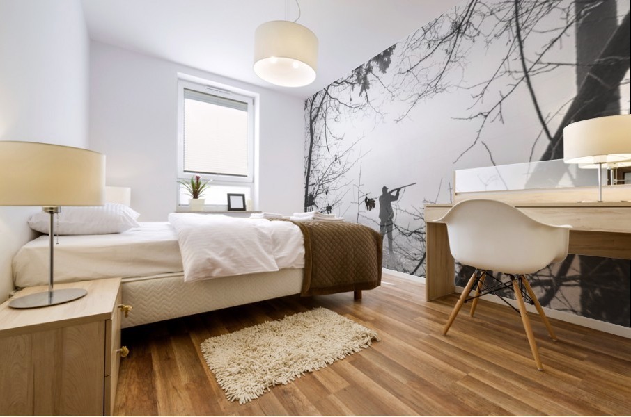 Hunting Mural print
