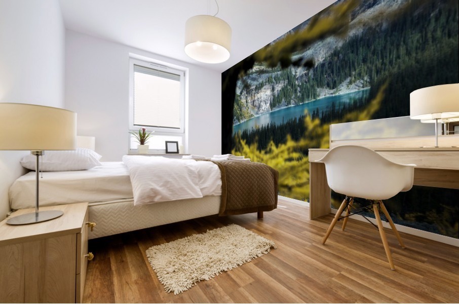 Place in nature Mural print