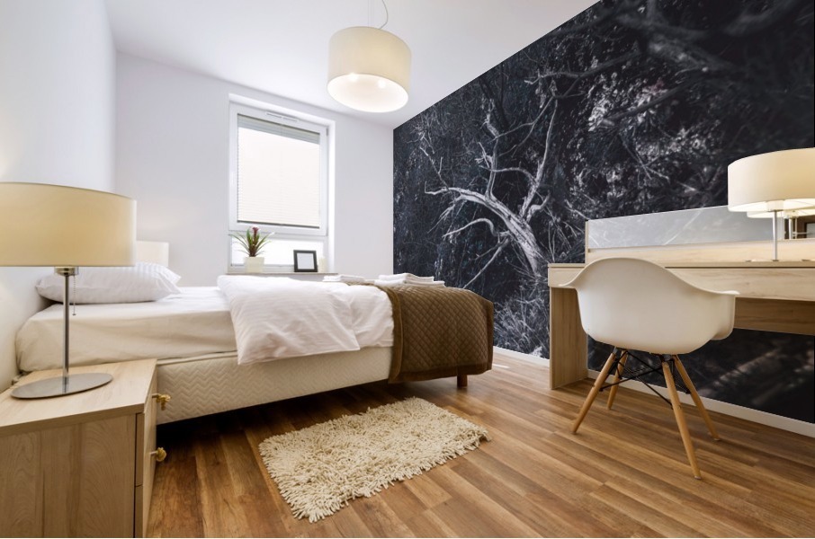 Twisted nature Mural print