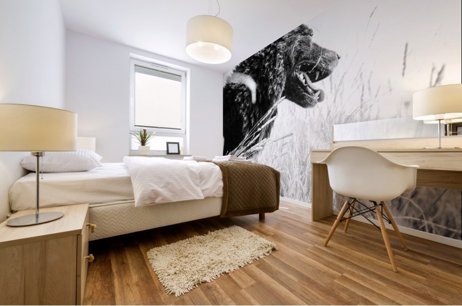 Wild days Mural print