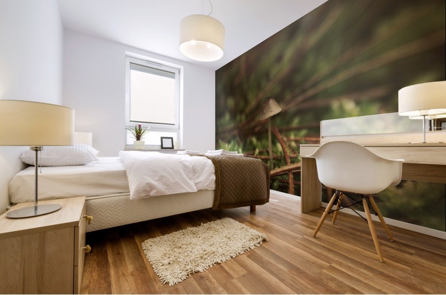 Forest life Mural print