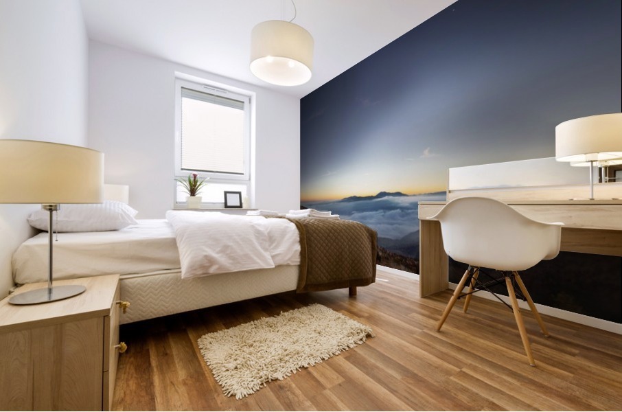 Sunrise Mural print