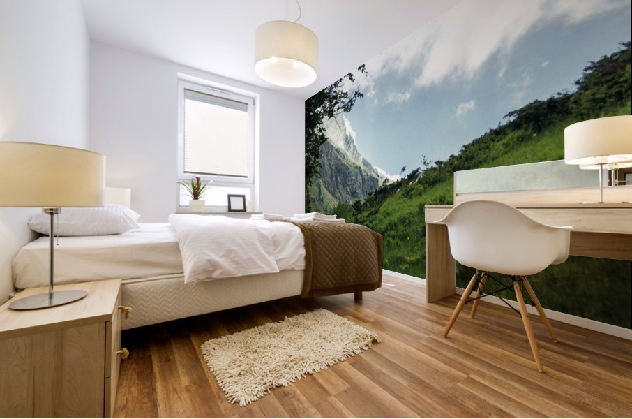 Needle Mural print
