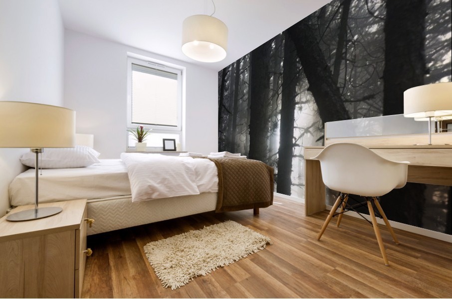 Forest ecosystem  Mural print