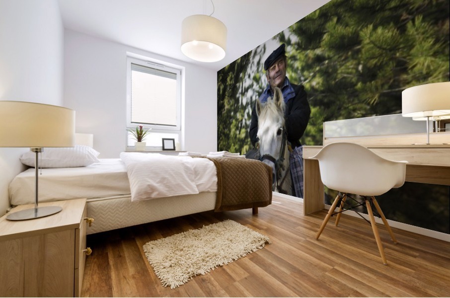 Back home Mural print