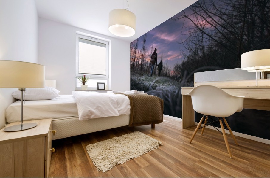 Under cover  Mural print