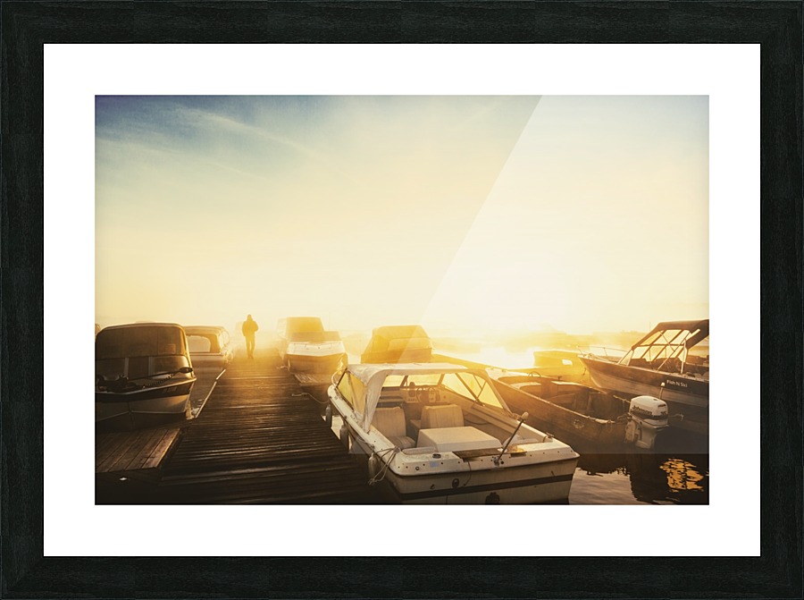 Burning  Picture Frame print
