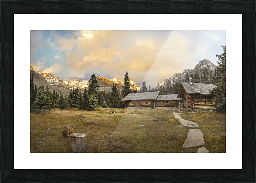 Sunset time Picture Frame print