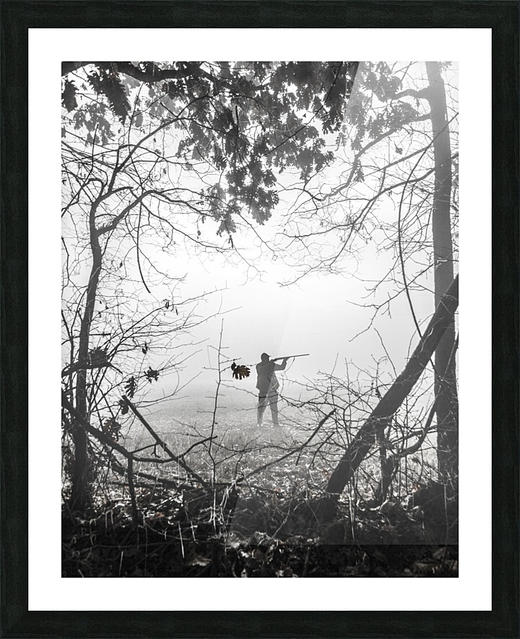 Hunting Picture Frame print