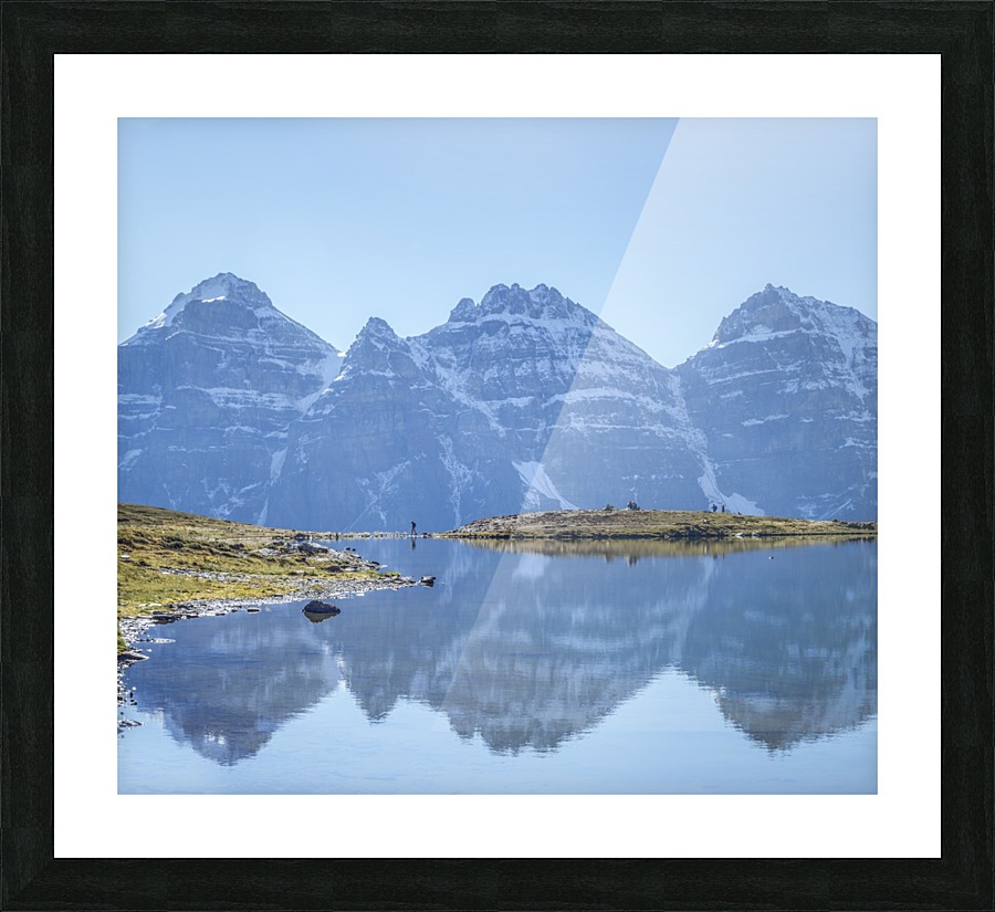 Mountain diaries Picture Frame print