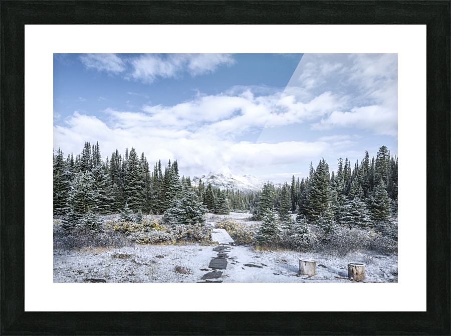 Step out Picture Frame print