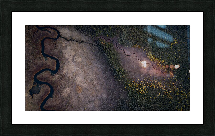 Old bridge 01 Picture Frame print
