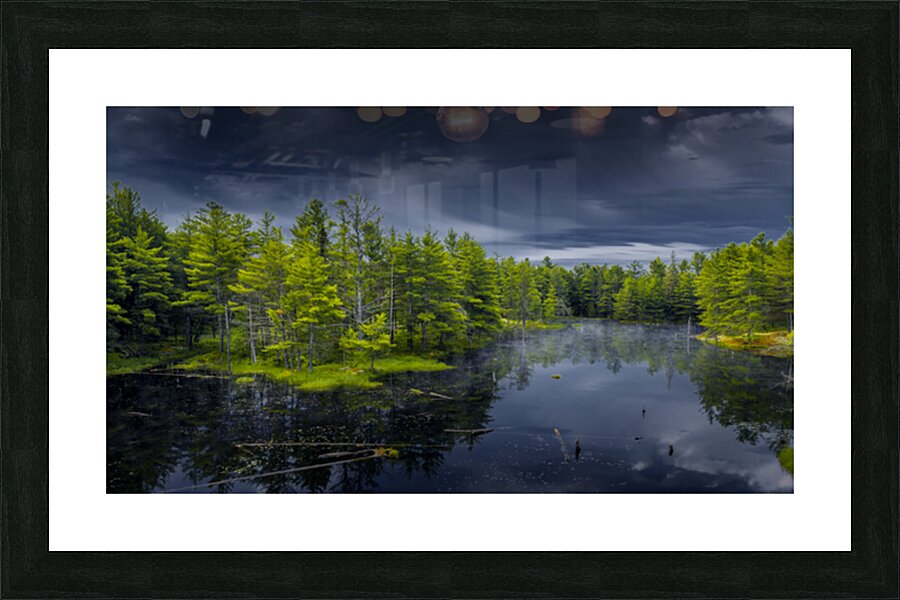 DARK UNDER THE SKY  Picture Frame print