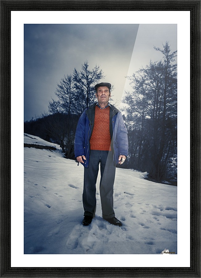 Sunday in winter Picture Frame print