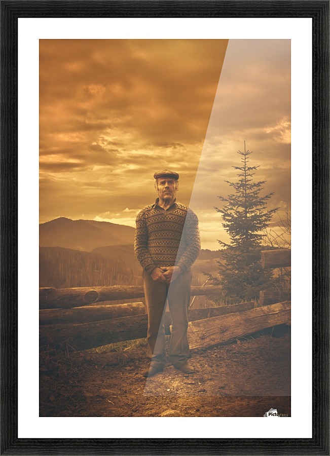 Ljubisa Picture Frame print