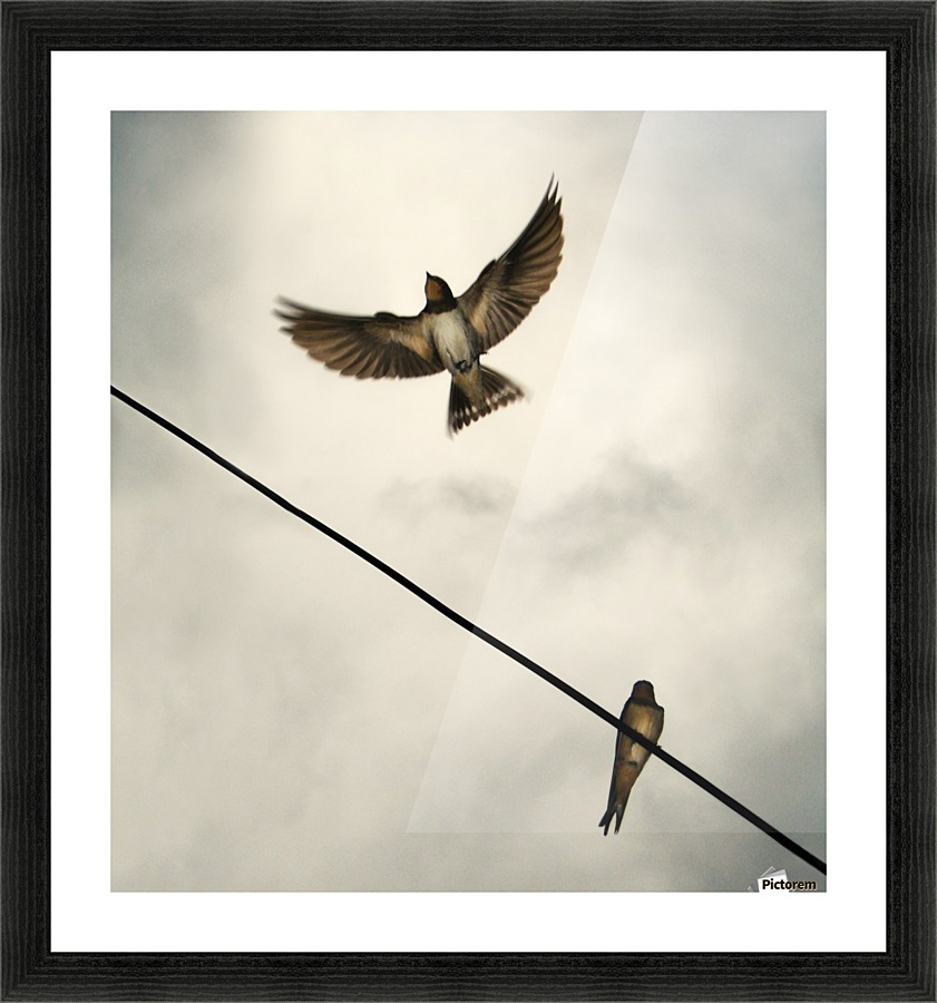 Leave it Picture Frame print