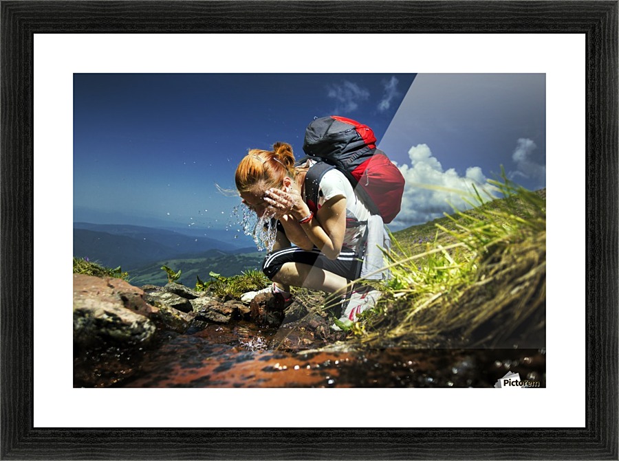 Adventurte on Picture Frame print
