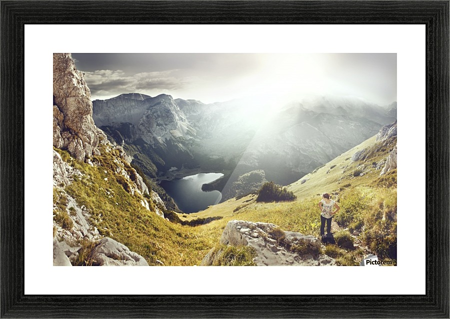 My love Picture Frame print