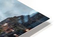 Castle in the mountains HD Metal print
