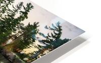 Leaving island HD Metal print
