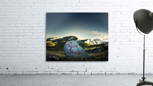 Rock on trail Wall Preview