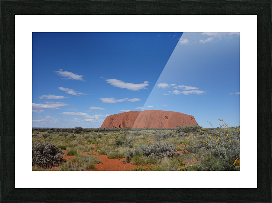 Uluru Picture Frame print